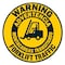 Signmission Forklift Traffic Span English 16in Non-Slip Floor Marker, 12PK, 16 in L, 16 in H, C-16-12PK-99931 FD-C-16-12PK-99931 - alternate 1